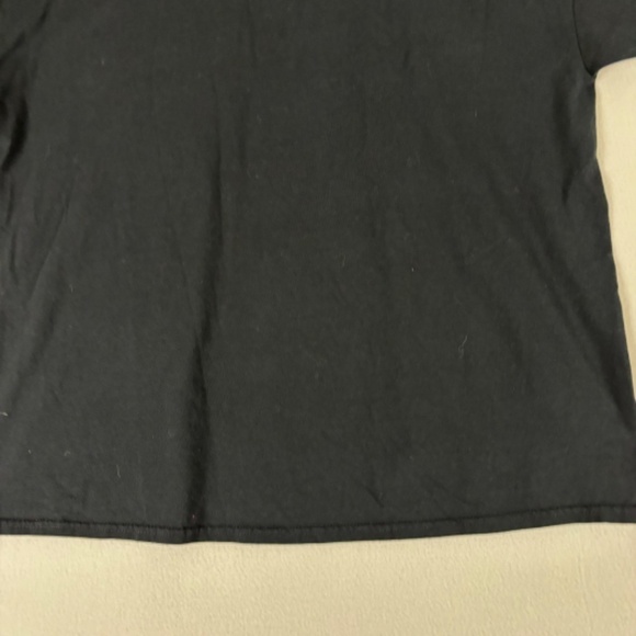 Dom Blue Eyed White Tiger Face Black Graphic Short Sleeve Men's T-Shirt Size XXL - Picture 7 of 10